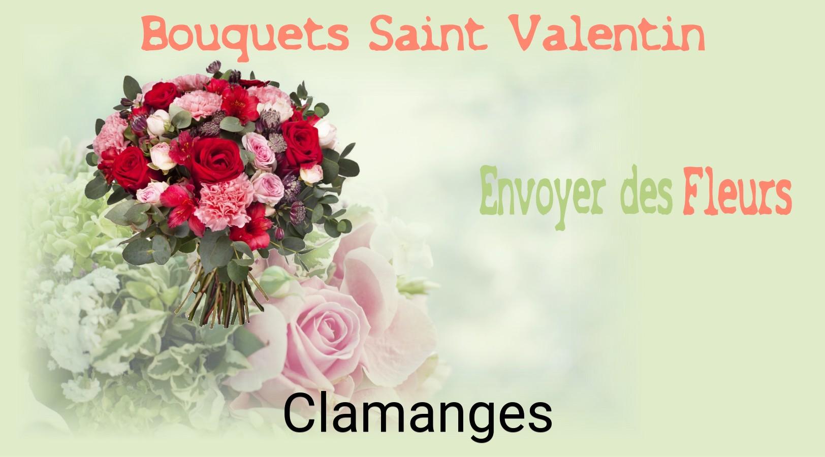 Roses de Saint-Valentin livrées à Clamanges